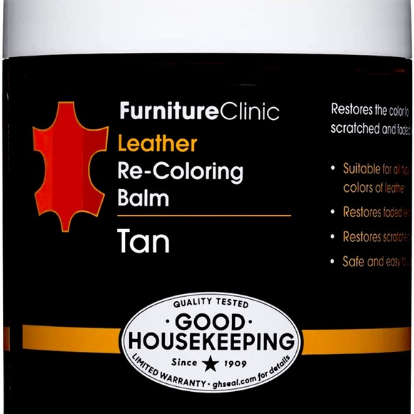 Other Furniture Clinic Tan Leather Recoloring Balm 85 Fl Oz Brand New